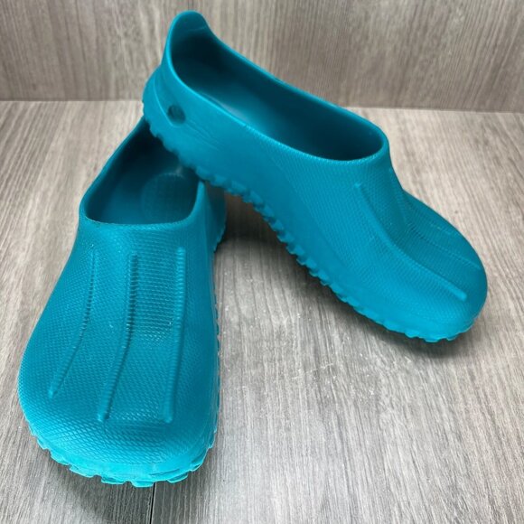 Birkenstock Birki’s Clogs Womens 35 Low Top Slip On Anti-Slip Lightweight Blue - Picture 6 of 10